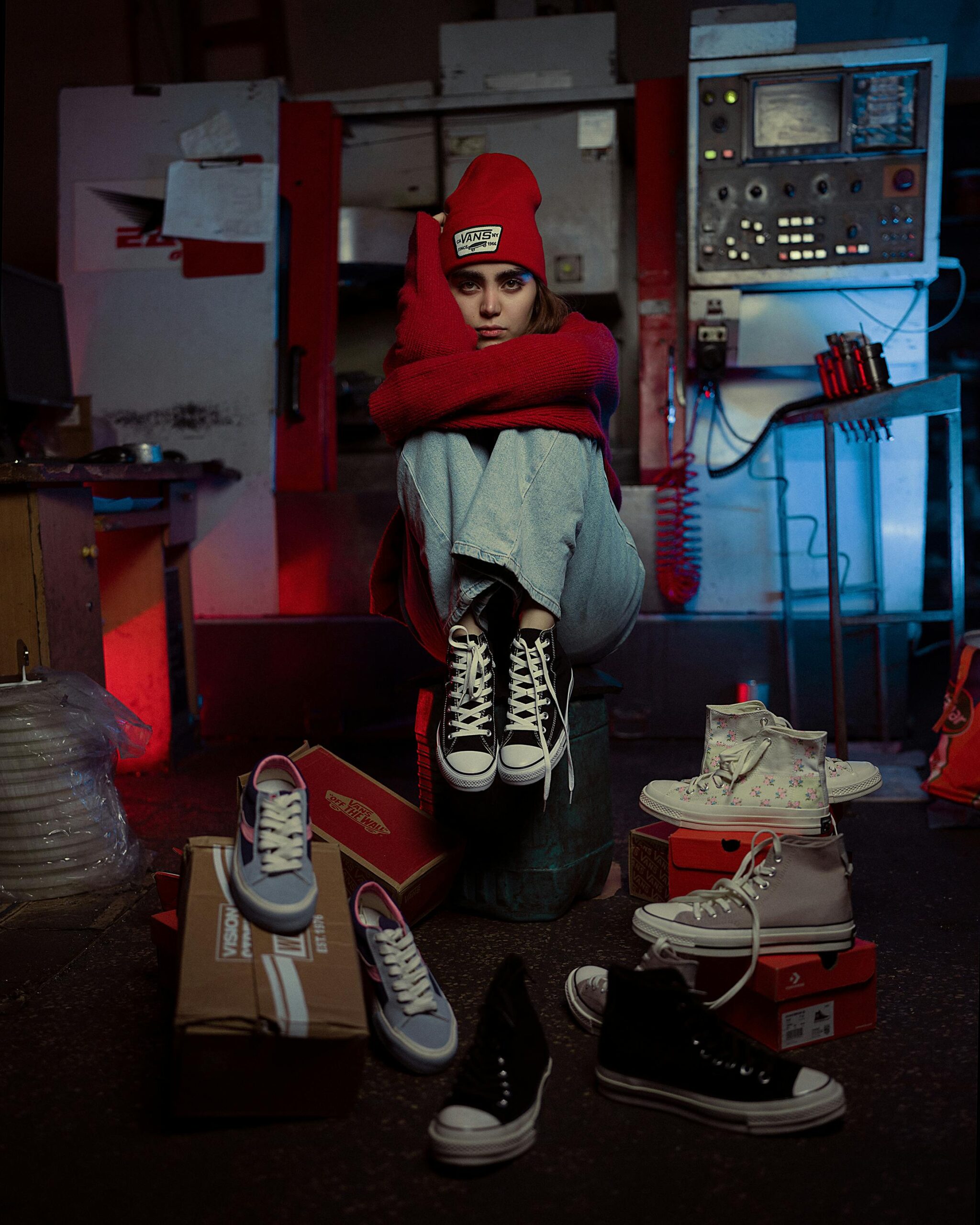 Chic and comfortable women’s shoes displayed.